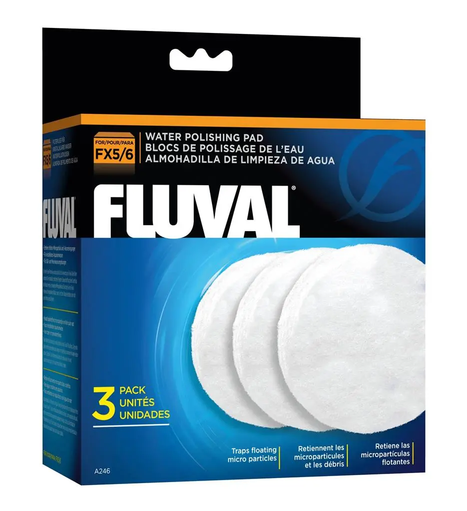 Fluval FX6 Filtermåtte Fin 3 stk